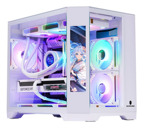 Custom liquid Cooled PC Ryzen7 7700X  - NVIDIA GeForce RTX 5070 Ti - 1TB M.2 NVMe SSD- Win11 Pro Uniway Computer Alberta