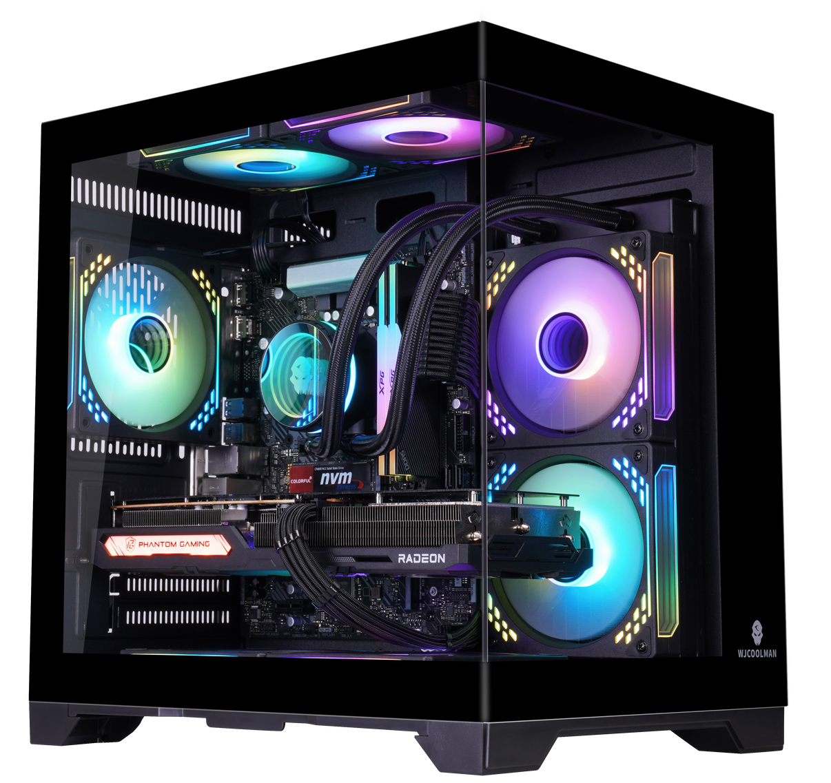 Customized Gaming -AMD Ryzen5 7600X 32G DDR5 Ram NVIDIA RTX 5060 - 1TB M.2 NVMe SSD- Win11 Pro Uniway Computer Alberta